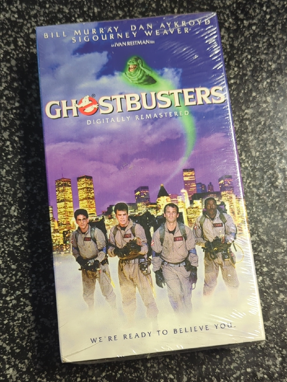 Ghostbusters Digitally Remastered VHS. Never Opened.